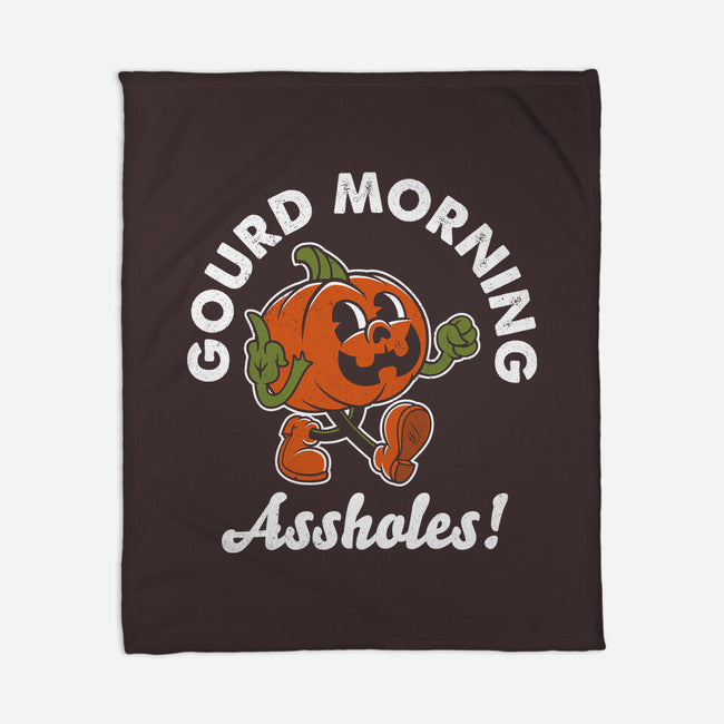 Gourd Morning!-None-Fleece-Blanket-Nemons