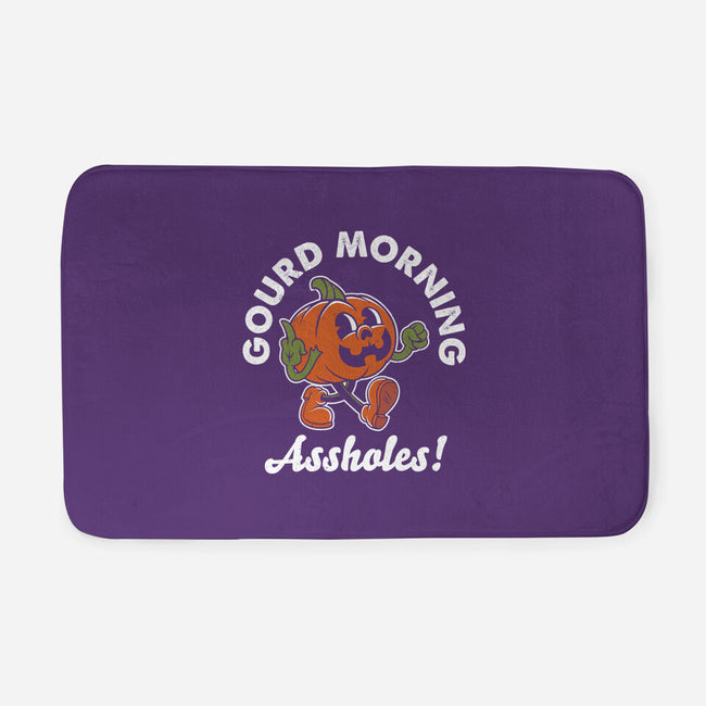 Gourd Morning!-None-Memory Foam-Bath Mat-Nemons