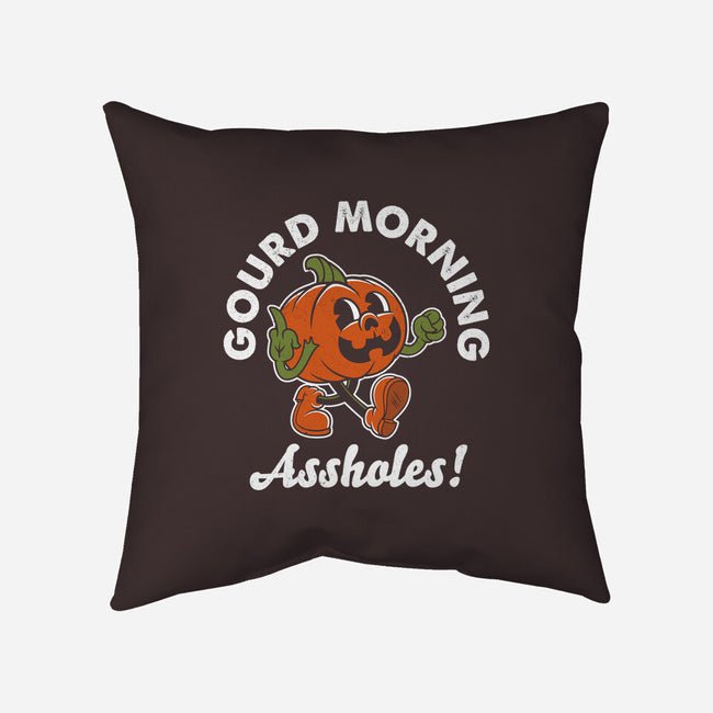 Gourd Morning!-None-Removable Cover w Insert-Throw Pillow-Nemons