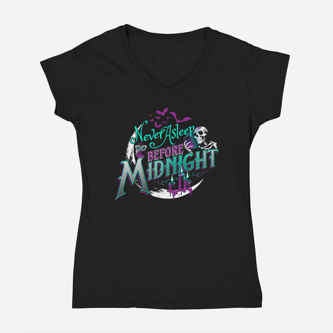 Before Midnight-Womens-V-Neck-Tee-everdream