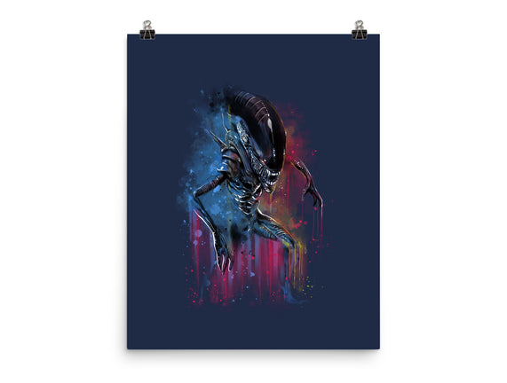 Alien Watercolor