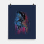 Alien Watercolor-None-Matte-Poster-zascanauta