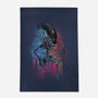 Alien Watercolor-None-Indoor-Rug-zascanauta