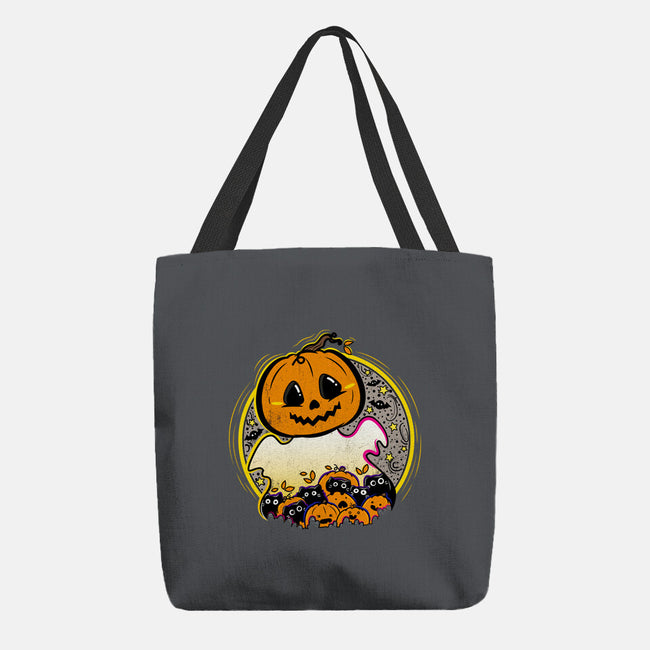 Ghostly CAThering-None-Basic Tote-Bag-bloomgrace28