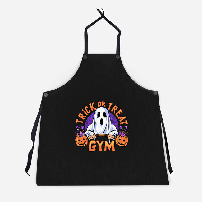 Boo Gym-Unisex-Kitchen-Apron-spoilerinc