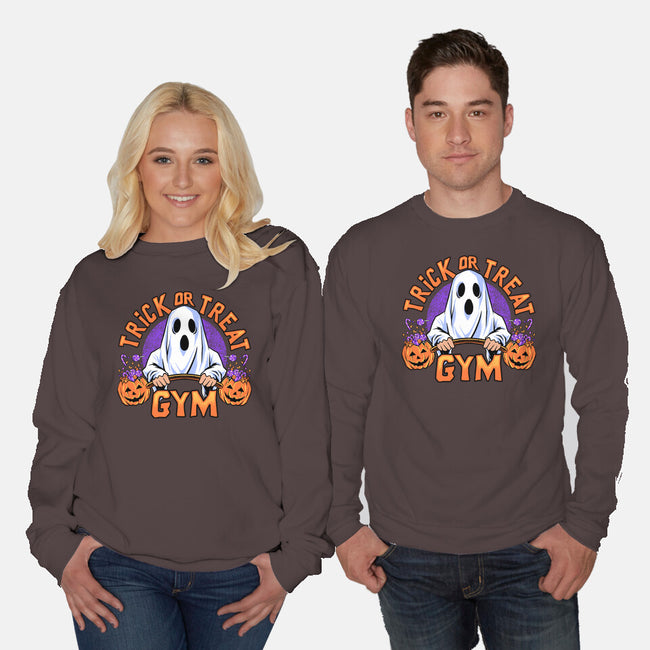 Boo Gym-Unisex-Crew Neck-Sweatshirt-spoilerinc