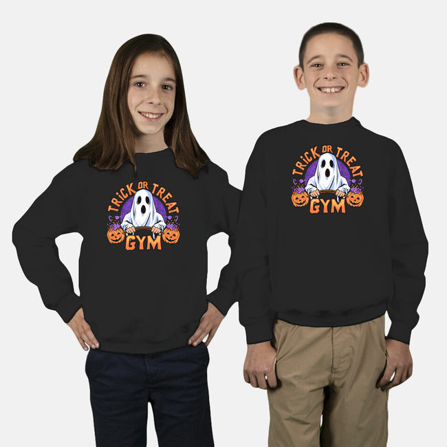 Boo Gym-Youth-Crew Neck-Sweatshirt-spoilerinc