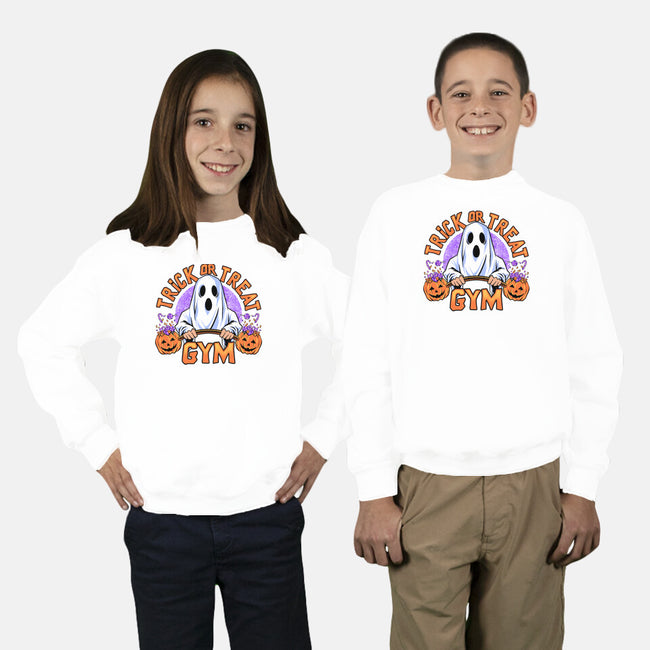 Boo Gym-Youth-Crew Neck-Sweatshirt-spoilerinc