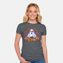 Boo Gym-Womens-Fitted-Tee-spoilerinc