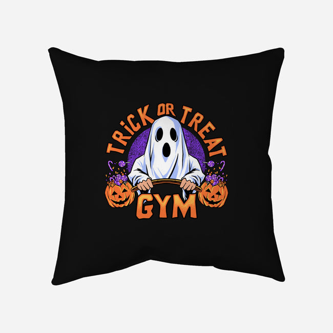 Boo Gym-None-Removable Cover-Throw Pillow-spoilerinc