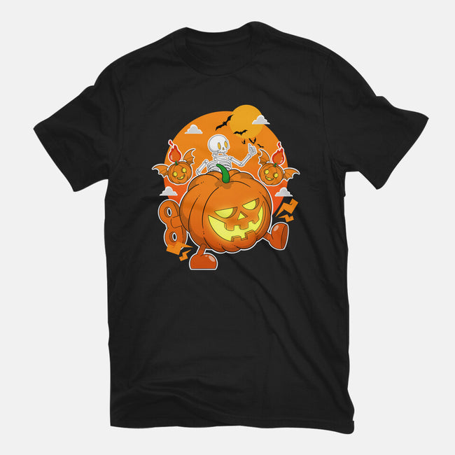 Halloween Parade-Womens-Fitted-Tee-Tri haryadi