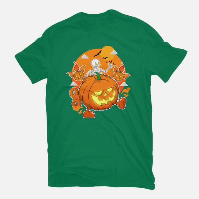 Halloween Parade-Womens-Fitted-Tee-Tri haryadi