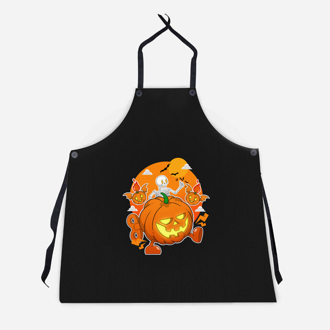 Halloween Parade-Unisex-Kitchen-Apron-Tri haryadi