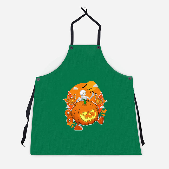 Halloween Parade-Unisex-Kitchen-Apron-Tri haryadi