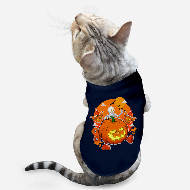 Halloween Parade-Cat-Basic-Pet Tank-Tri haryadi