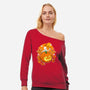 Halloween Parade-Womens-Off Shoulder-Sweatshirt-Tri haryadi