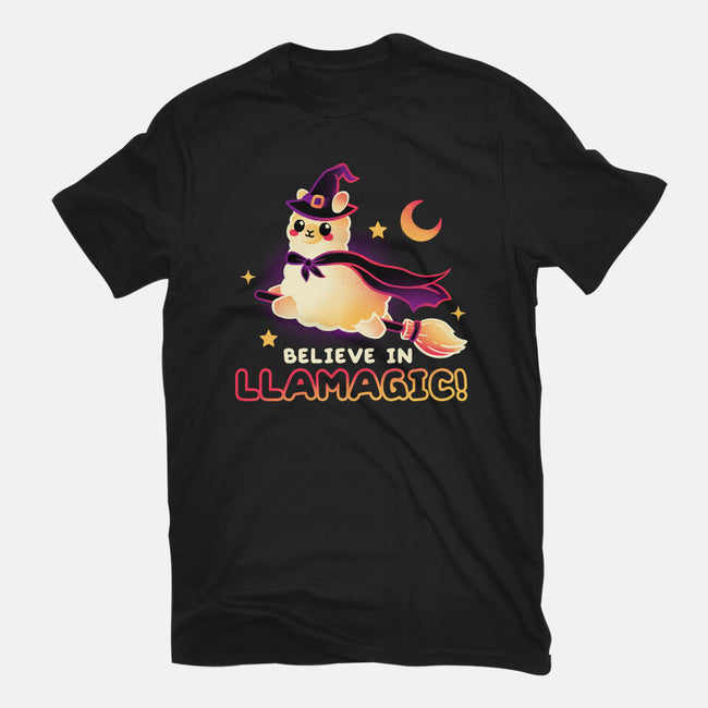 Believe In llamagic-Youth-Basic-Tee-NemiMakeit