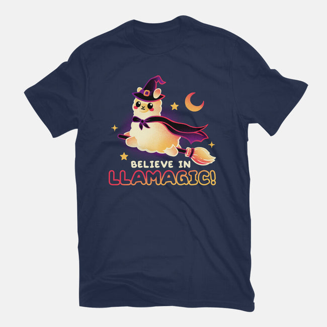 Believe In llamagic-Youth-Basic-Tee-NemiMakeit