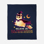 Believe In llamagic-None-Fleece-Blanket-NemiMakeit