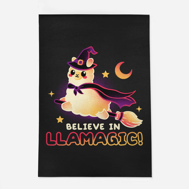 Believe In llamagic-None-Outdoor-Rug-NemiMakeit