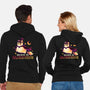 Believe In llamagic-Unisex-Zip-Up-Sweatshirt-NemiMakeit