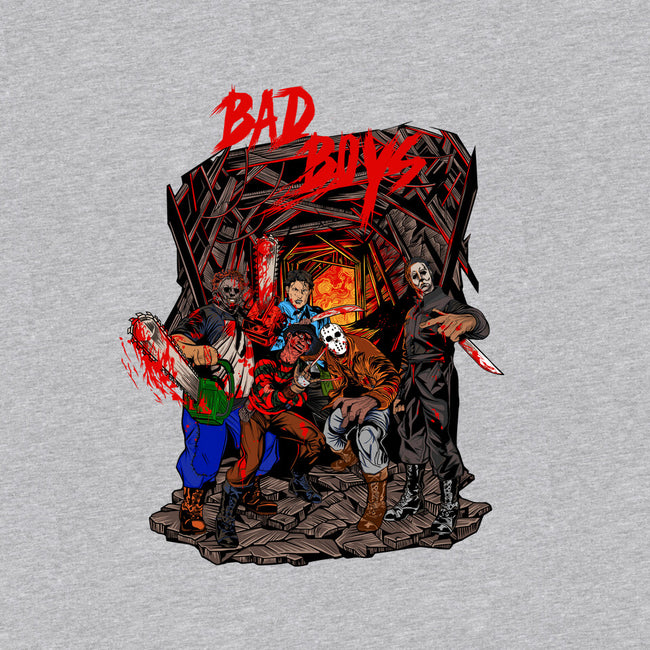 Bad Boys-Womens-Off Shoulder-Tee-Superblitz