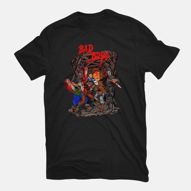 Bad Boys-Womens-Fitted-Tee-Superblitz