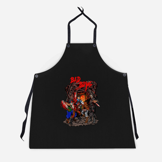 Bad Boys-Unisex-Kitchen-Apron-Superblitz