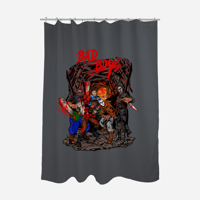 Bad Boys-None-Polyester-Shower Curtain-Superblitz