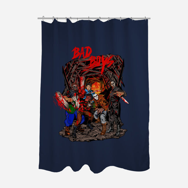 Bad Boys-None-Polyester-Shower Curtain-Superblitz