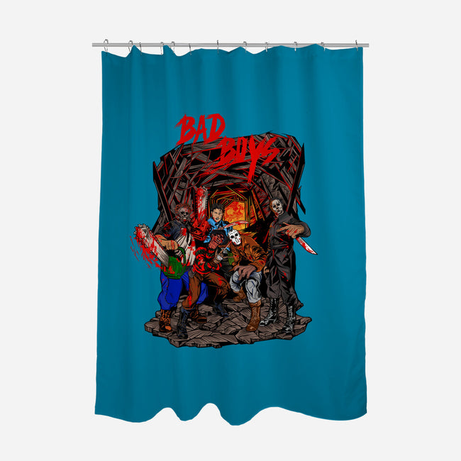 Bad Boys-None-Polyester-Shower Curtain-Superblitz