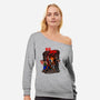 Bad Boys-Womens-Off Shoulder-Sweatshirt-Superblitz