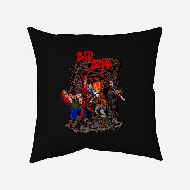 Bad Boys-None-Removable Cover-Throw Pillow-Superblitz