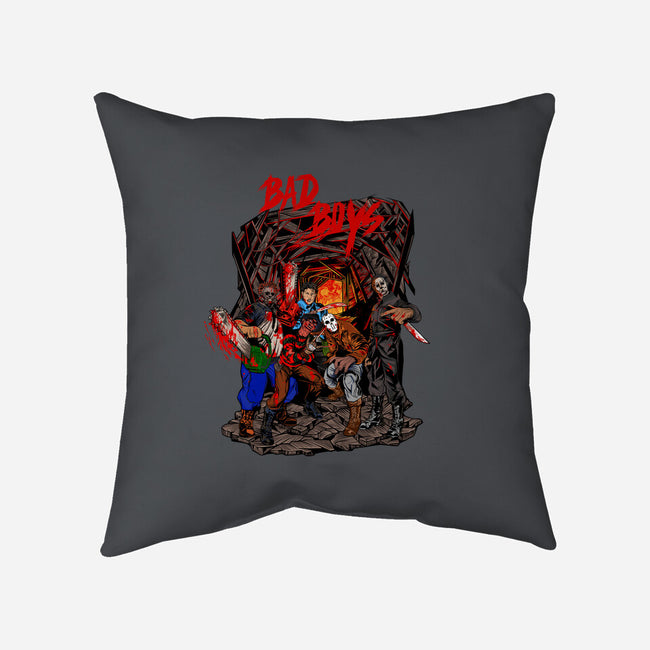 Bad Boys-None-Removable Cover-Throw Pillow-Superblitz