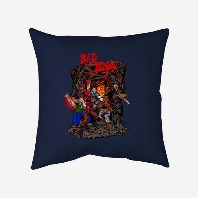 Bad Boys-None-Removable Cover-Throw Pillow-Superblitz