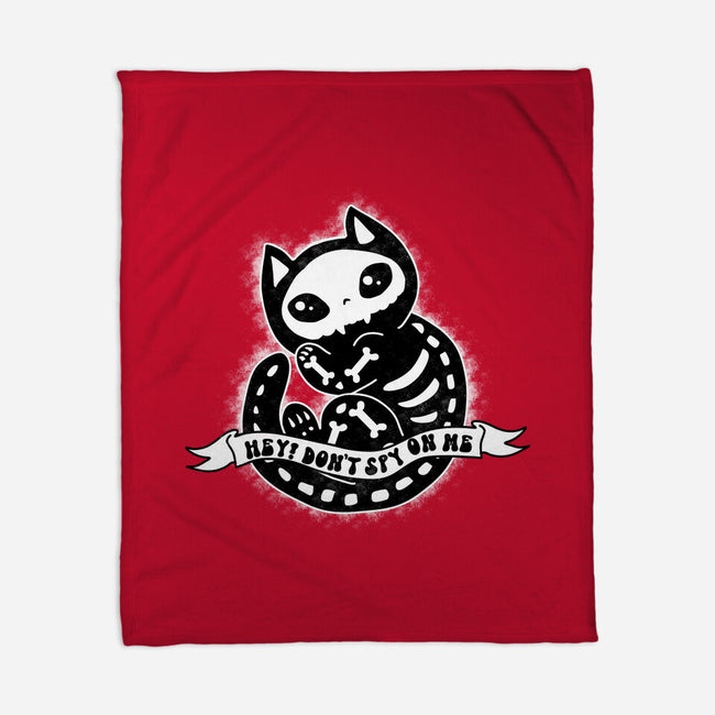 Don't Spy On Me-None-Fleece-Blanket-Nelelelen