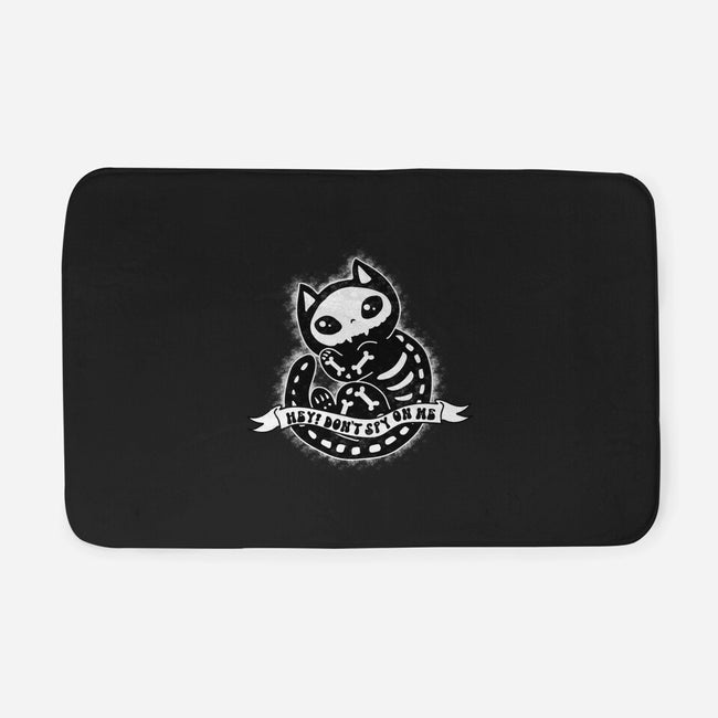 Don't Spy On Me-None-Memory Foam-Bath Mat-Nelelelen