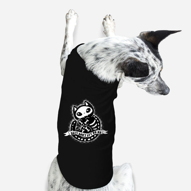 Don't Spy On Me-Dog-Basic-Pet Tank-Nelelelen