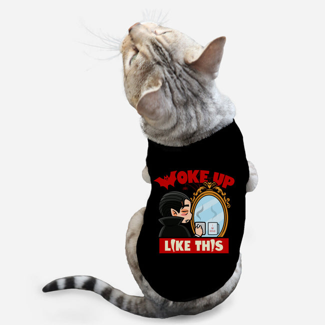 Vampire Meme-Cat-Basic-Pet Tank-Boggs Nicolas