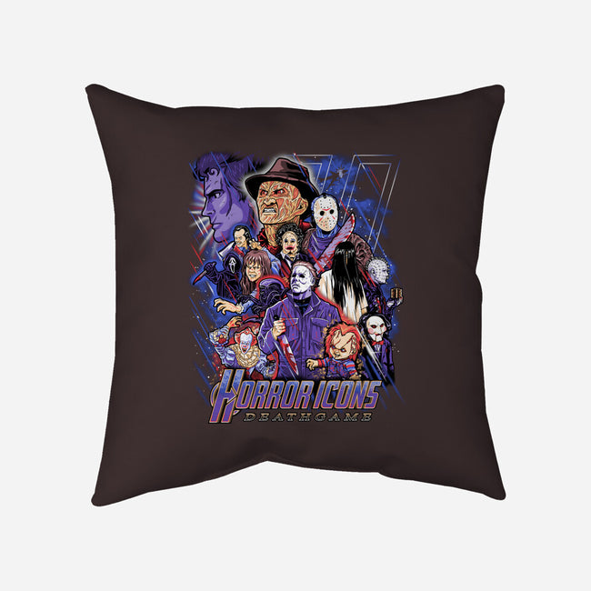 Deathgame-None-Removable Cover w Insert-Throw Pillow-PrimePremne