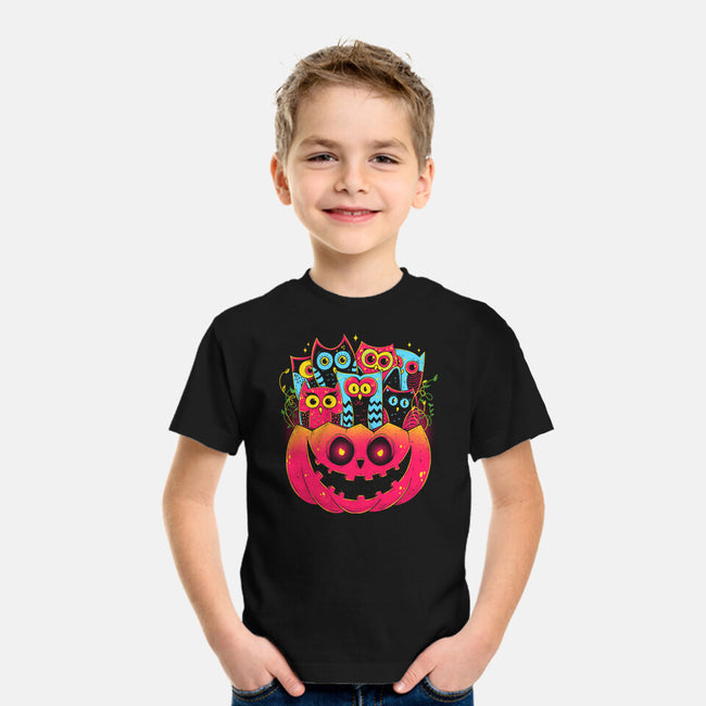 A Bowl Full Of Owls-Youth-Basic-Tee-GODZILLARGE