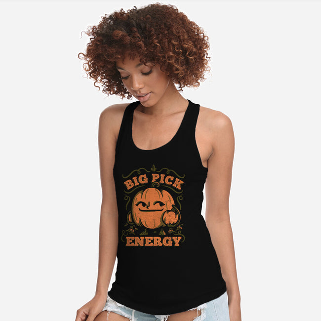 Big Pick Energy-Womens-Racerback-Tank-Aarons Art Room