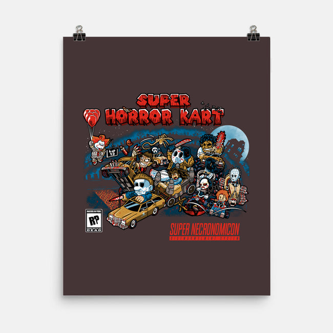 Horrific Kart-None-Matte-Poster-PrimePremne