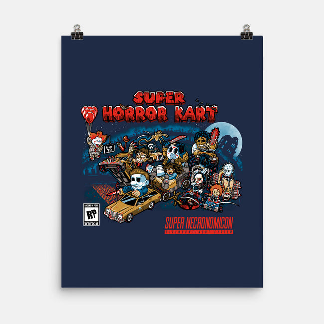 Horrific Kart-None-Matte-Poster-PrimePremne