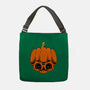 The Pumpkin Skull-None-Adjustable Tote-Bag-Alundrart