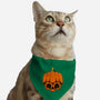 The Pumpkin Skull-Cat-Adjustable-Pet Collar-Alundrart