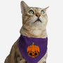 The Pumpkin Skull-Cat-Adjustable-Pet Collar-Alundrart