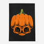 The Pumpkin Skull-None-Indoor-Rug-Alundrart