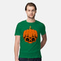 The Pumpkin Skull-Mens-Premium-Tee-Alundrart