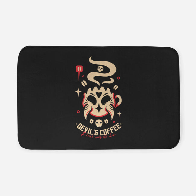 Devil's Coffee-None-Memory Foam-Bath Mat-Alundrart